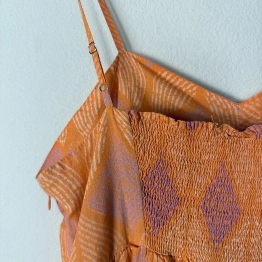 Anthropologie Orange Maxi Dress - Picture 8 of 13